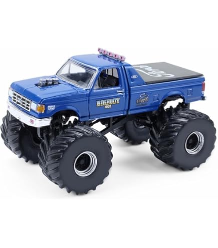 Amazon.com: Truck 1/64 1990 Ford F-350, Bigfoot #4, Kings of